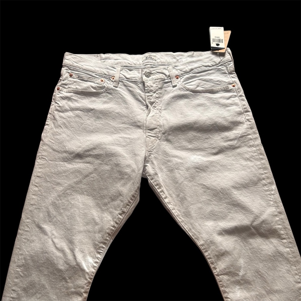 White Polo Ralph Lauren Denim Jeans